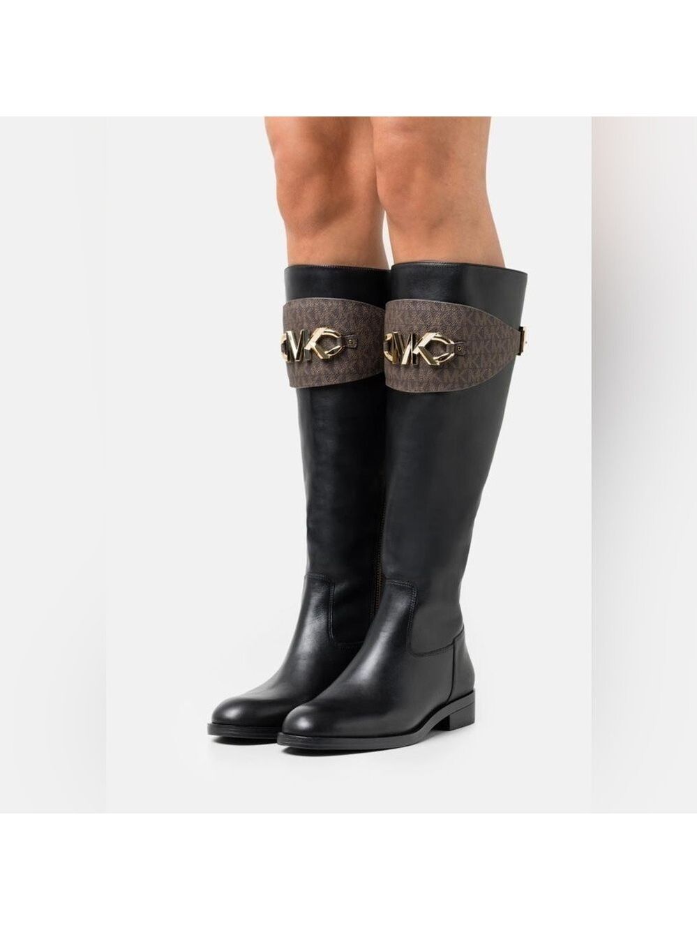 NIB Michael Kors Izzy Tall Leather Riding Boots